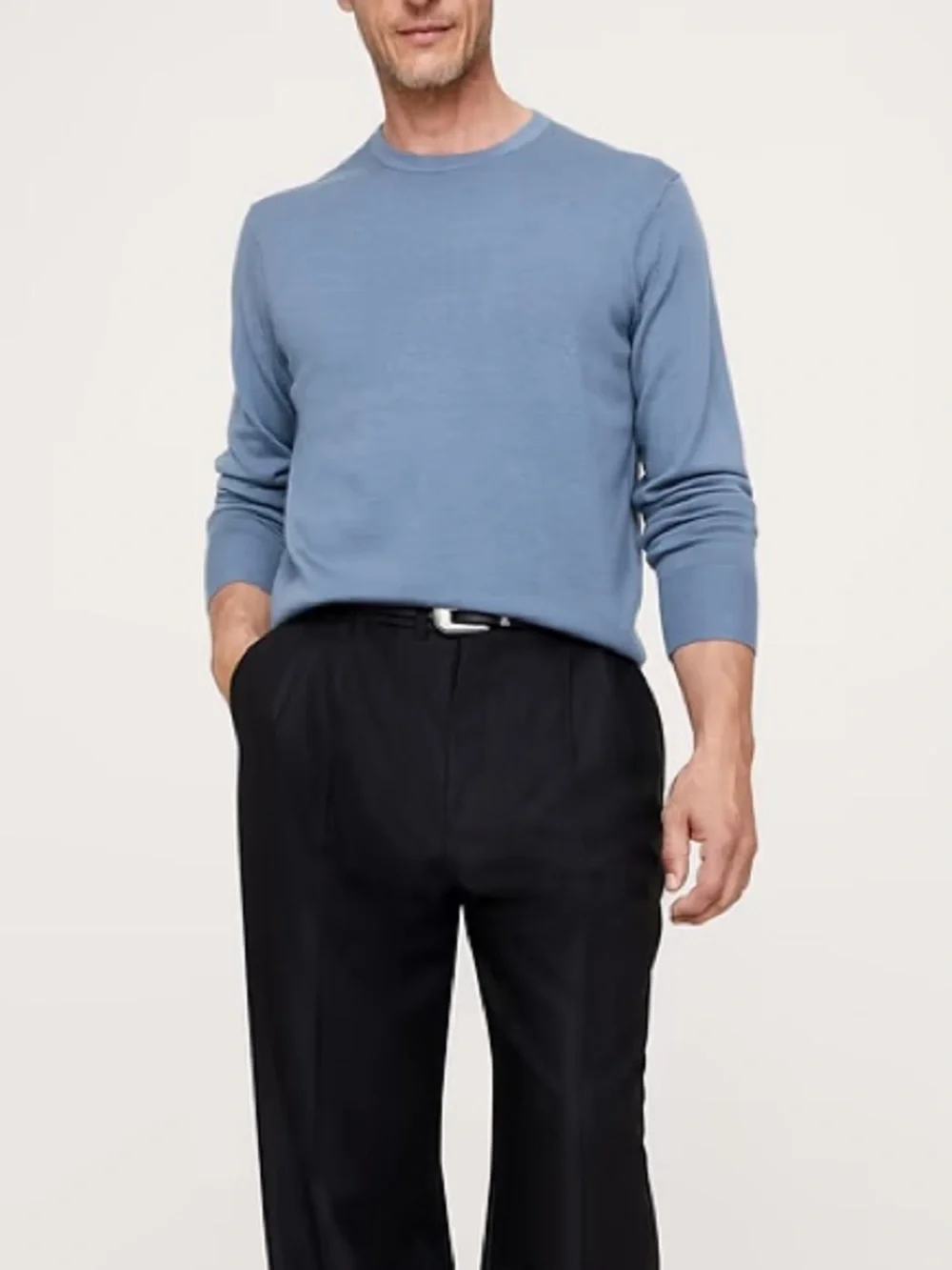MERINO CREW-NECK SWEATER